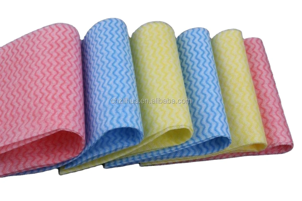 BCS Australian Heavy-Duty Nonwoven Super Absorbent Cleaning Wipes Roll Multi-Purpose Reusable Non-Woven Cloths for Kitchen Use