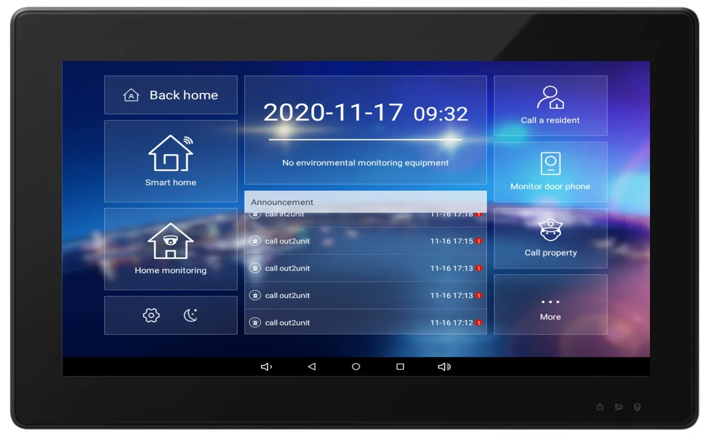 Popular Design Apartment Intercom VDP Kit Tuya Smart Home IP Door Phone Night Vision Monitor WiFi Security System Door Phones