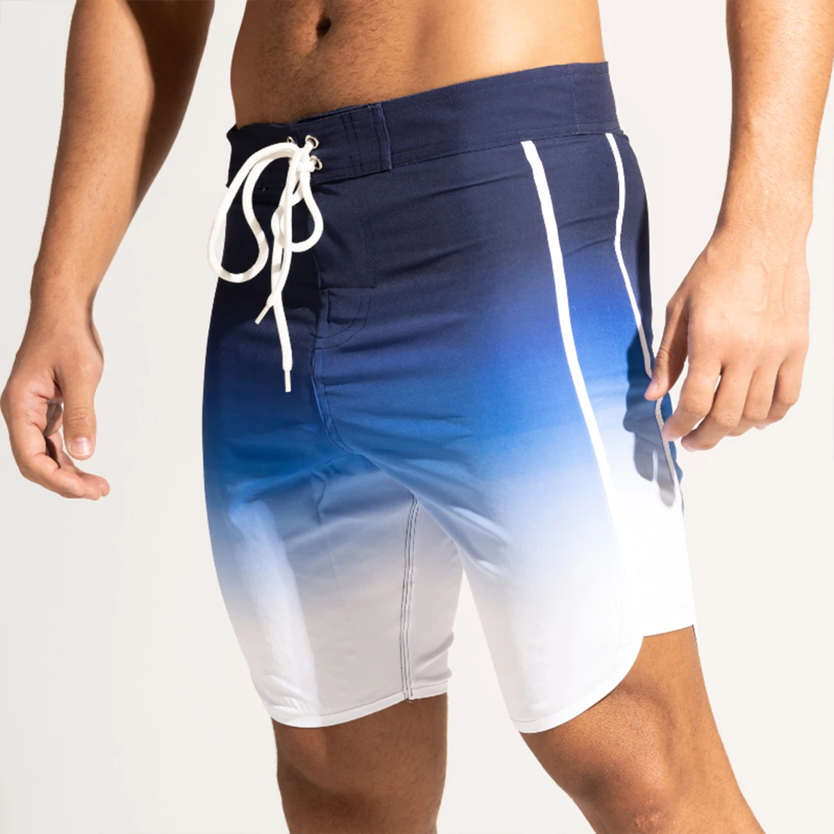 High quality custom Boardshorts 4 way stretch sublimation printed men beach shorts swim trunks for sale