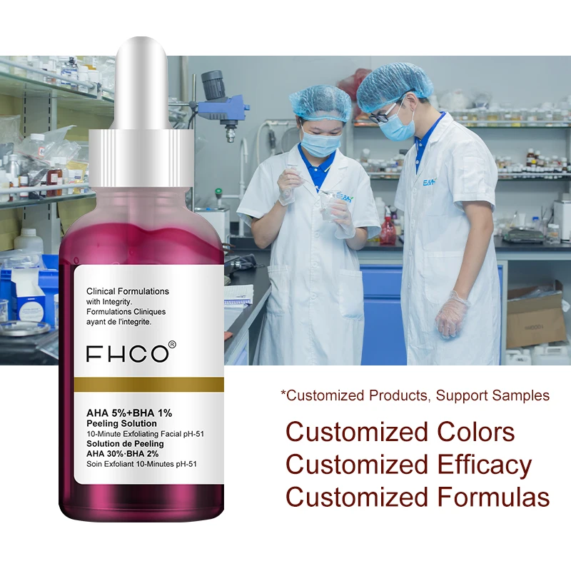 Custom Private Label Acid Anti Acne Treatment Skin Care Whitening Moisturizing Brightening Oil Control Salicylic Acid Acne Serum