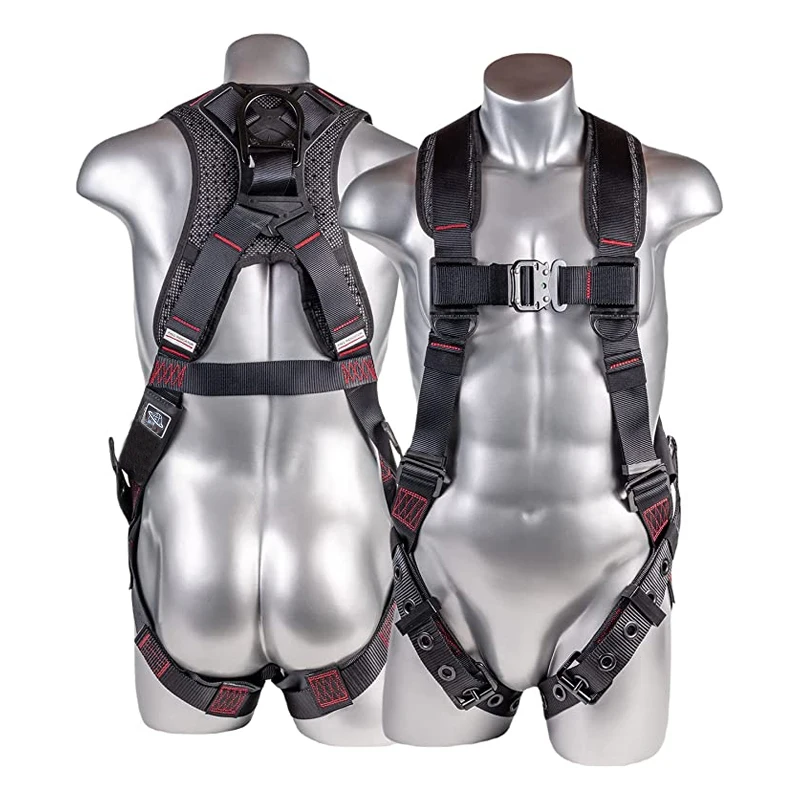 Adjustable Pole Climbing Construction Full Body Safety Belt Working