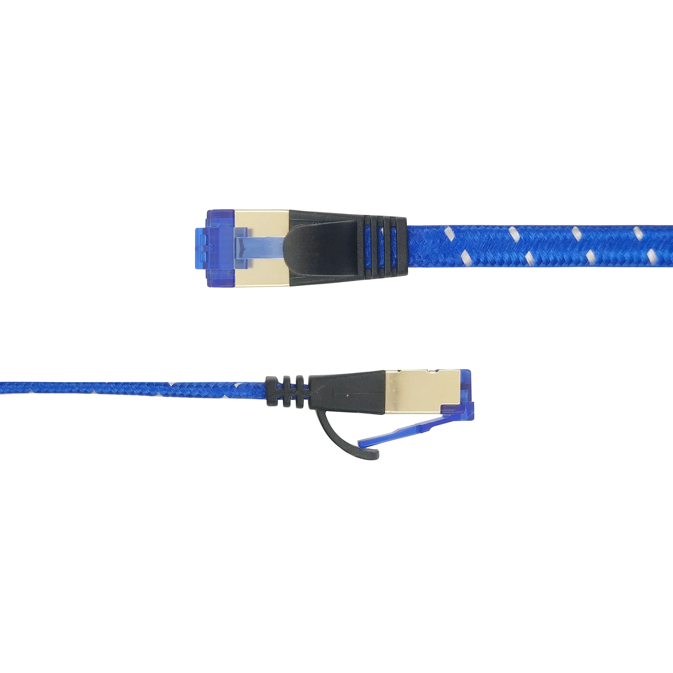 Behpex  Robust nylon fiber jacket Cable data Cat6a lan cable