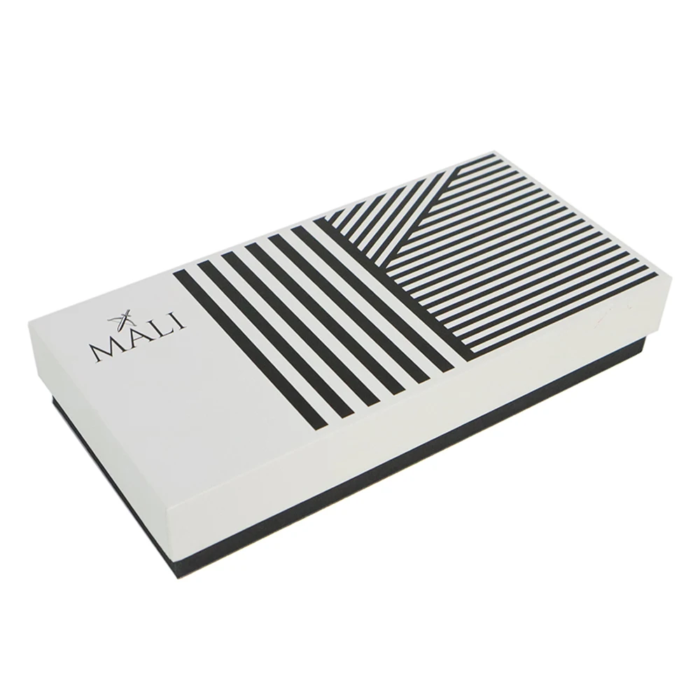 Изготовленный на заказ логотип напечатал белую жесткую крышку и на основе Картонных Часов упаковочная бумажная подарочная коробка