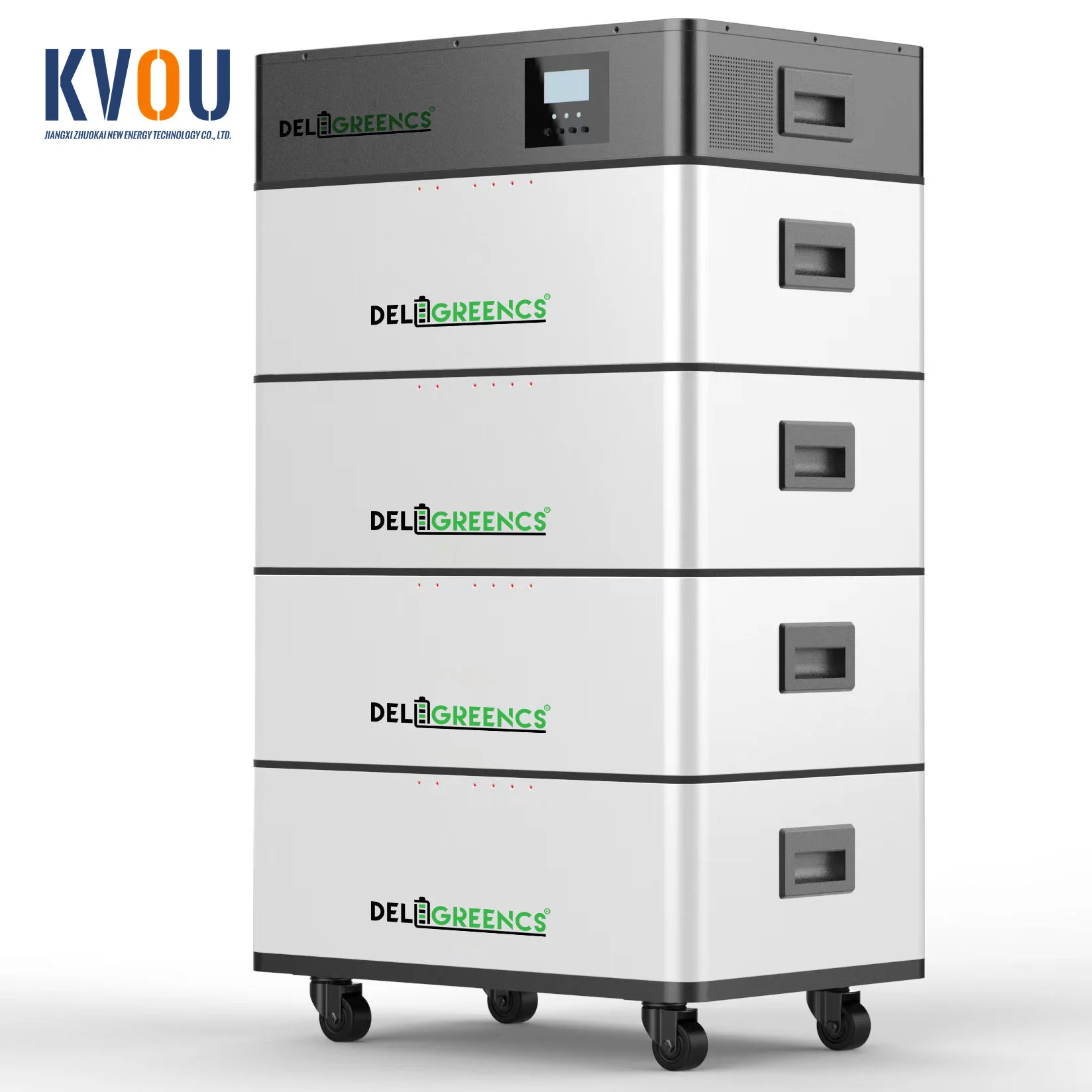 10kwh Stacked Lifepo4 Solar System Hybrid Inverter On Grid