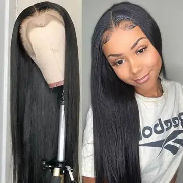 Wholesale body wave remy hair 13x6 13x4 100% wigs human hair lace front buy semi natural wigs for wig