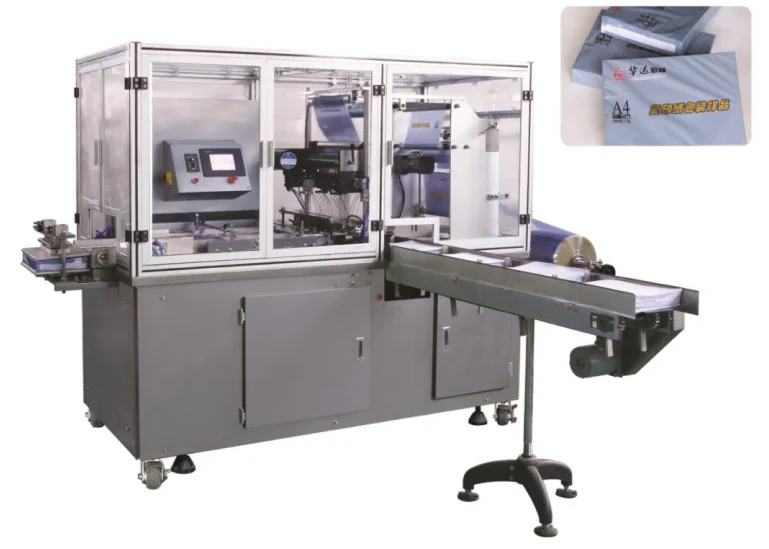 Автоматическая машина для резки бумаги формата А4 размер А5 и упаковки