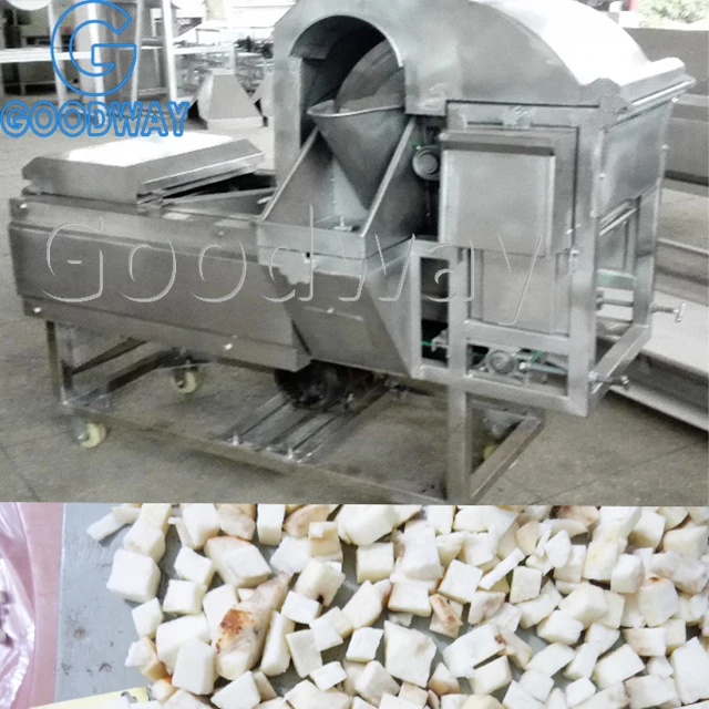 Hot Sale Electricity Type cassava potato chips machine cassava processing machine