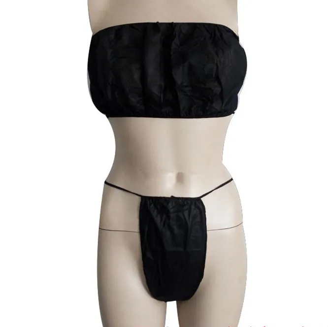disposable bikini  bra suits for beauty spa