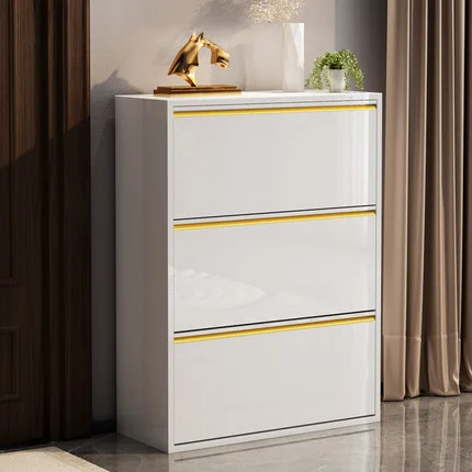 Big nordic living room entrance hallway cabinet large capacity partition storage tipping shoe cabinet