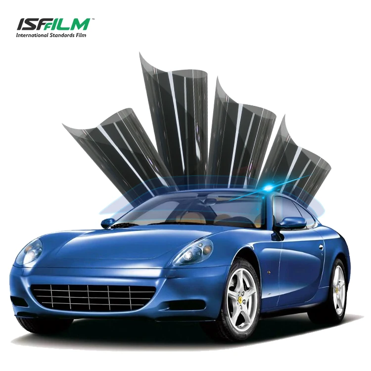 Automotive PET Sun Shade Windows Tinting Film Darken Privacy Tinting For Cars