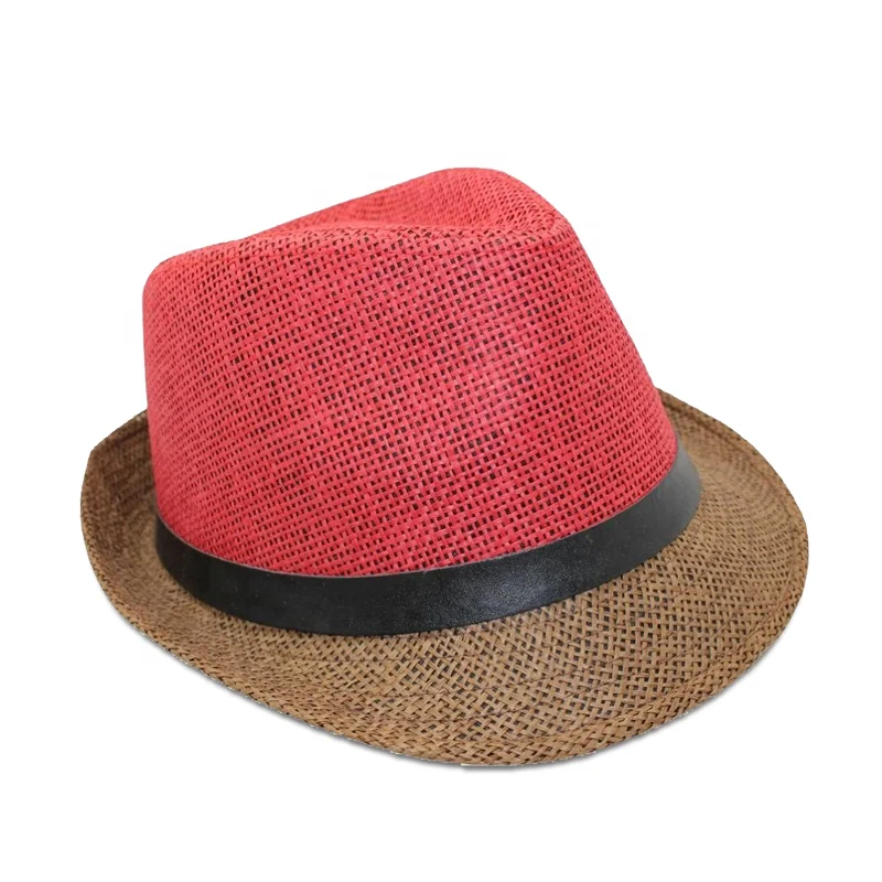 Фабричная лента на заказ 100% пустые пляжные Шерстяные Мужские фетровые шляпы
