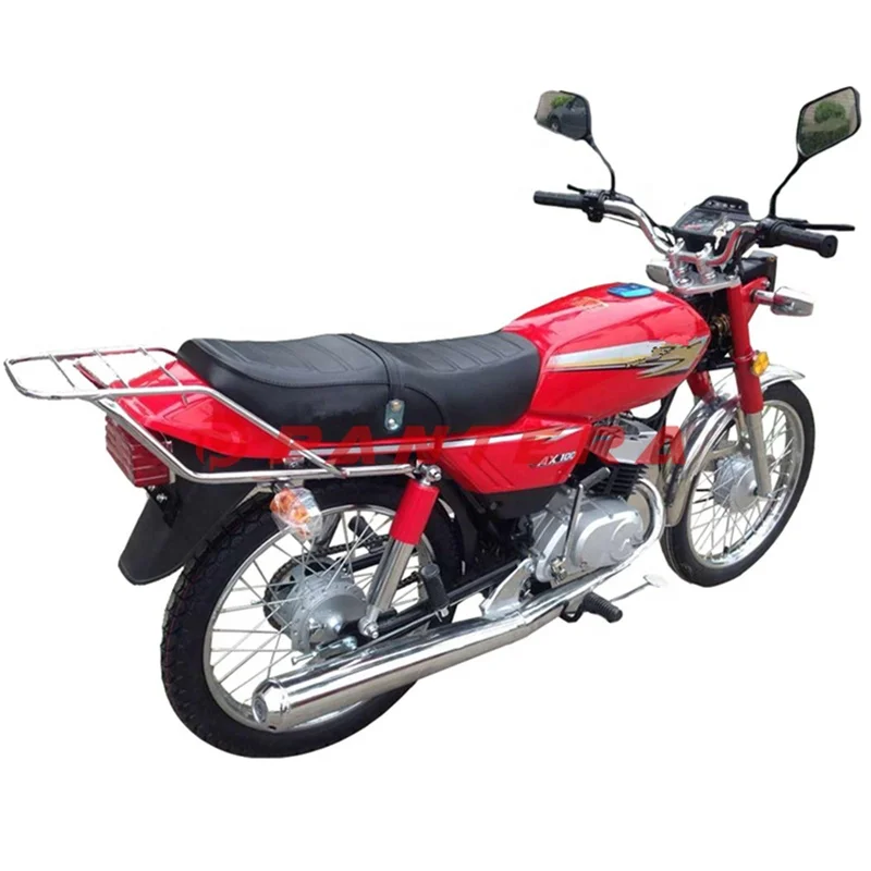 China Street Bike Price 2-Stroke 100cc Motorcycle AX100