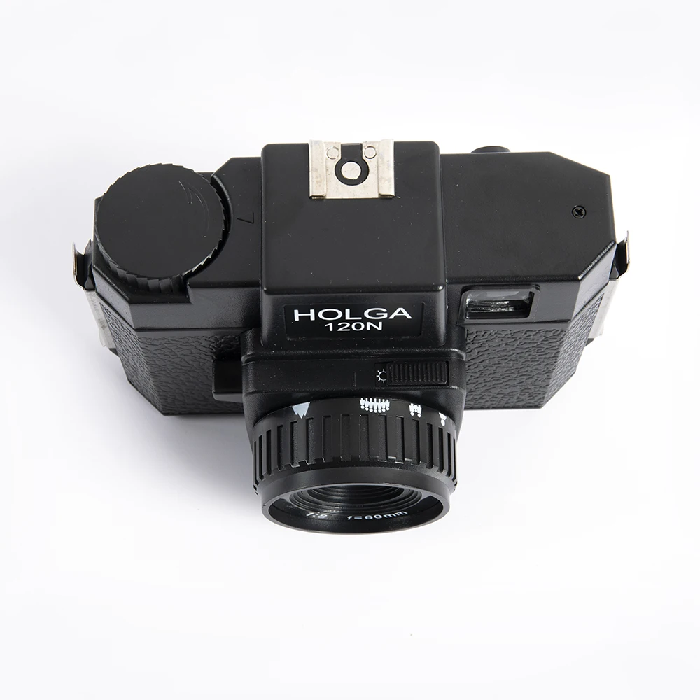  Пластиковая камера для мгновенной печати Holga 120N среднего формата с фиксированным фокусом и