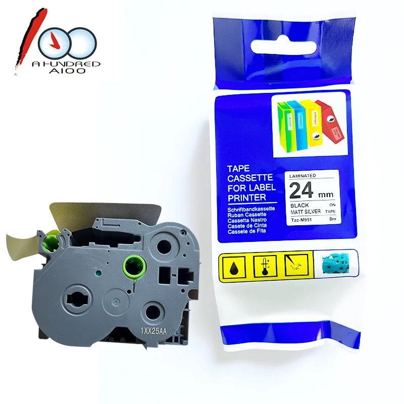 Compatible Brother Tze152 Tze151 Tze 155 TZ751 Tze851 Tze951 Tze-M951 24mm*8m laminated tape cassette