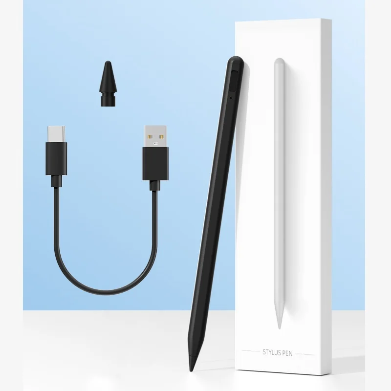 Uogic Magnetic Active Touch Screen Capacitive Usb Stylus Pen Amazing Sensitivity Tablet Metal Stylus Pen For Apple
