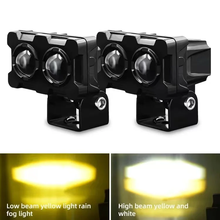 U7 12V 10W Motorcycle Led Projector Lens Headlamps Fog Lights Turn Signal Motorcycle LED work light bulb