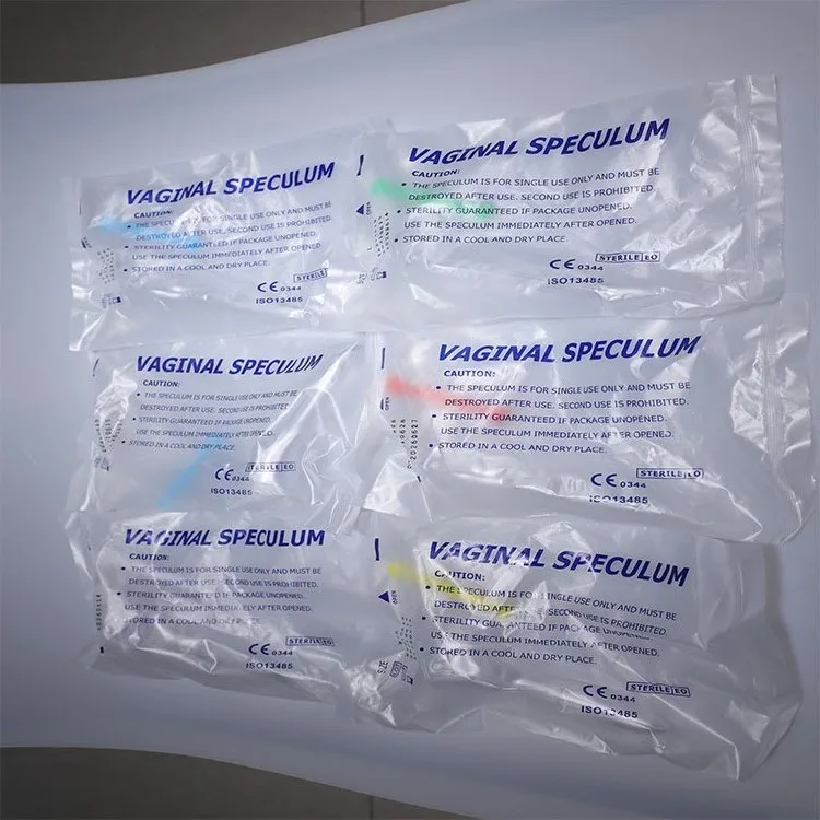 Cheap price S M L size plastic sterile disposable vaginal speculum