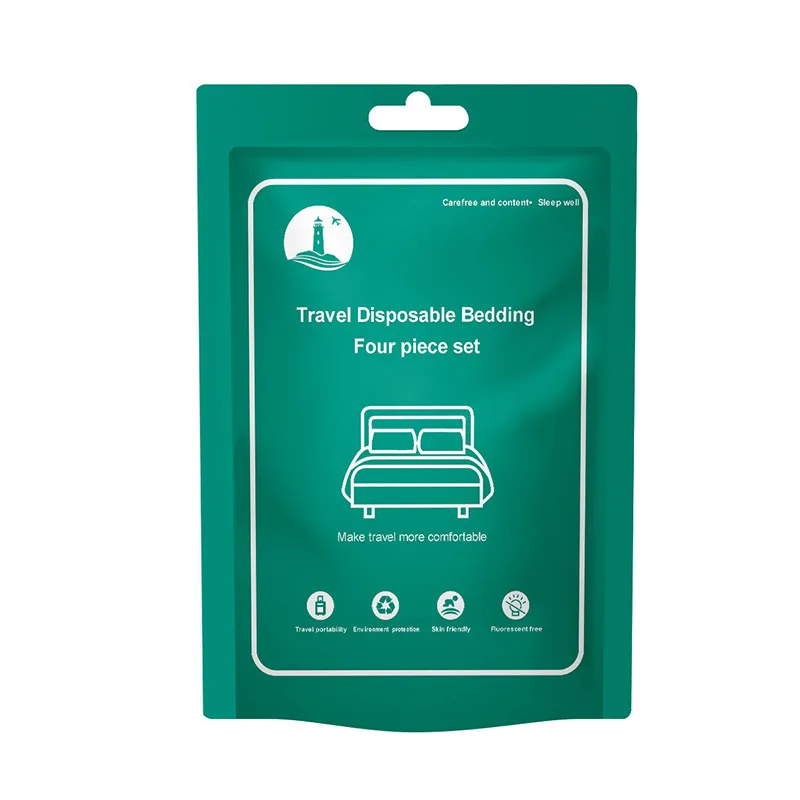 Постельное белье одноразовое из нетканого полипропилена, для путешествий, гостиниц, больниц, пациентов, спа