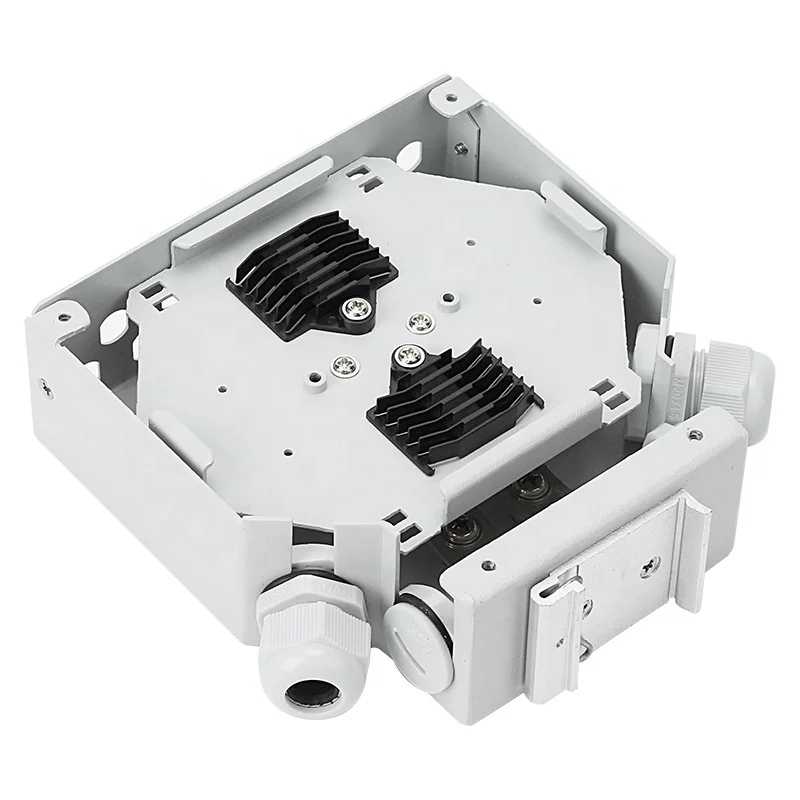 Lulink DIN Rail Mount fiber optic terminal box cold-rolling steel