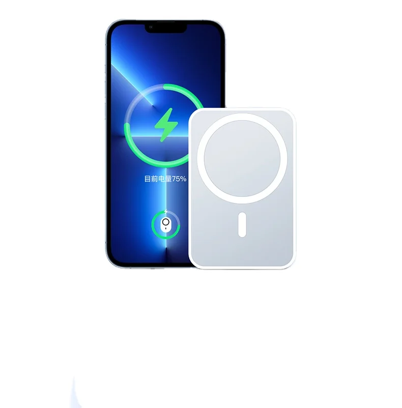 13pro Mag Safe external battery 3500mah power bank PD 15W fast charger wireless Magnetic powerbank