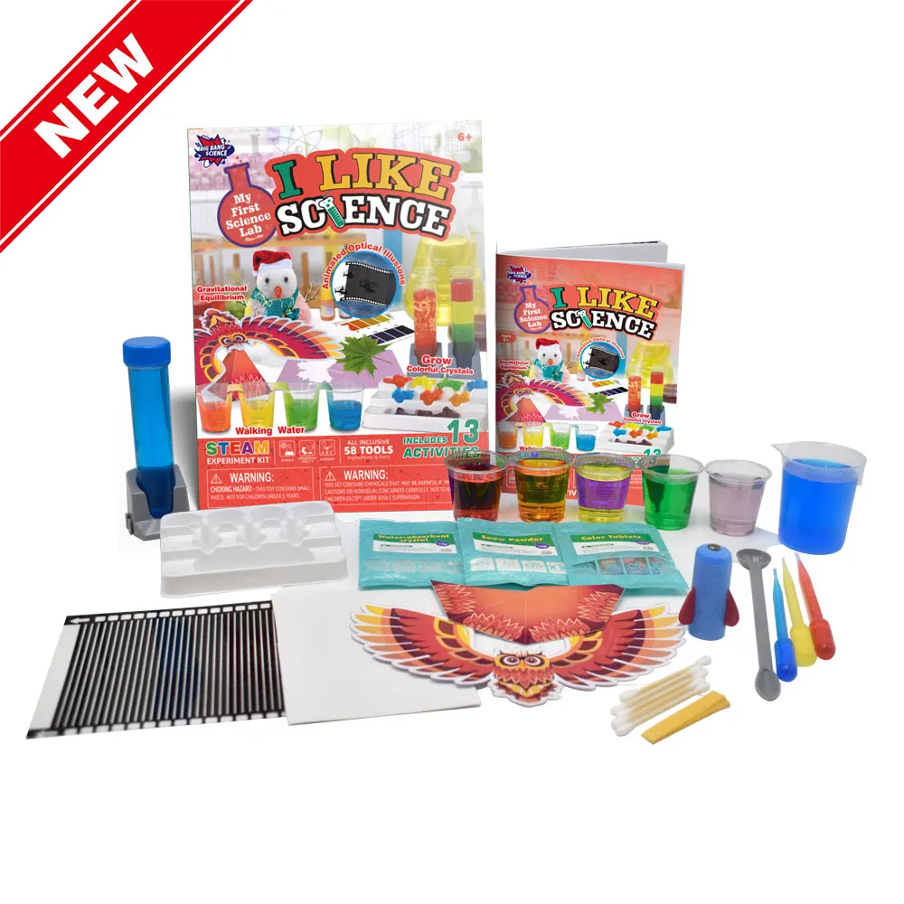Wholesale STEM Chemistry Kit Educational Science Kits for Kids DIY Science Toys for Children - MY FIRST SCIENCE LAB