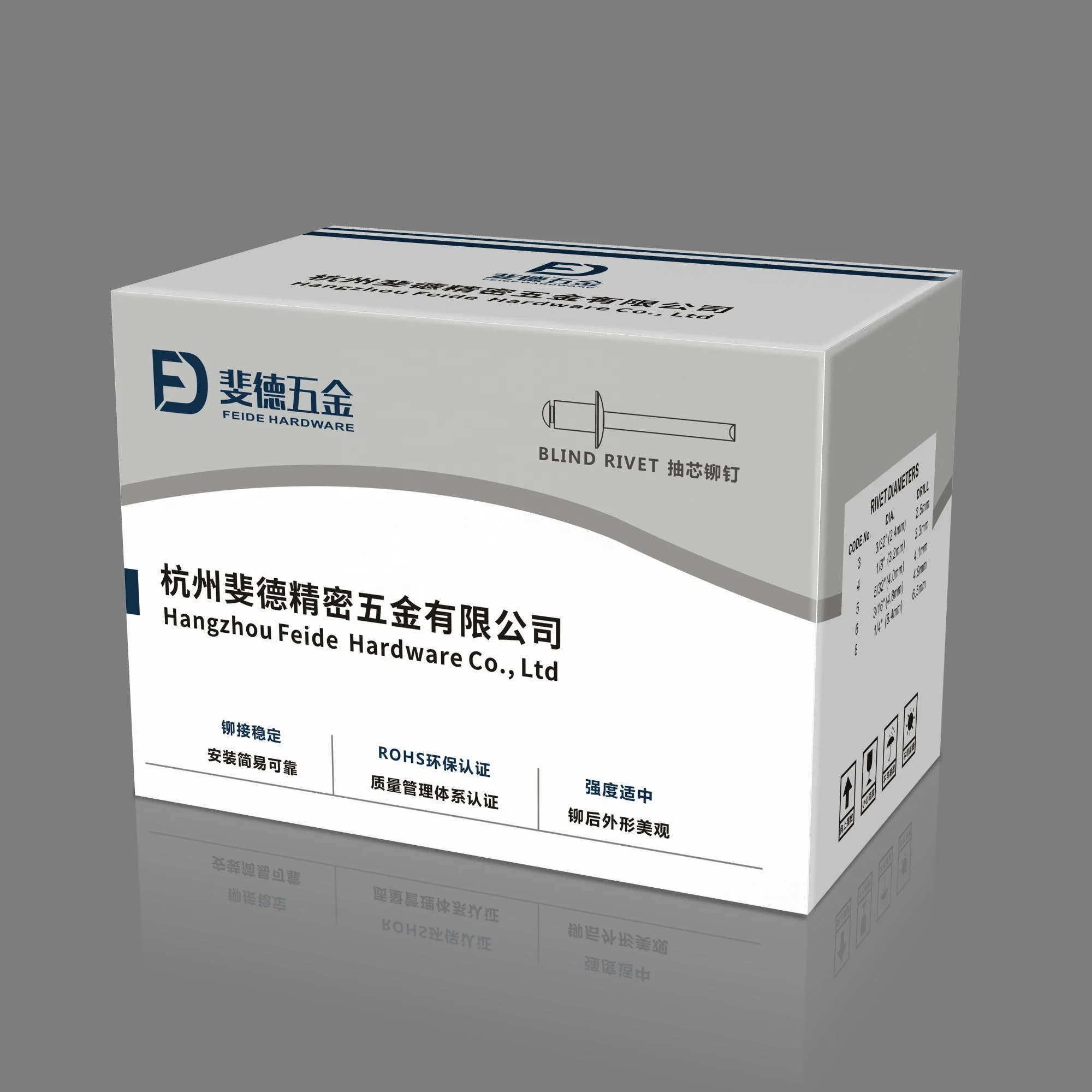 OEM ODM GB Rivet Nut Sample Offered Rivet Manufacturer  M3 M4 M5 M6 M8 Semi-hexagonal Stainless Steel Nut Rivet