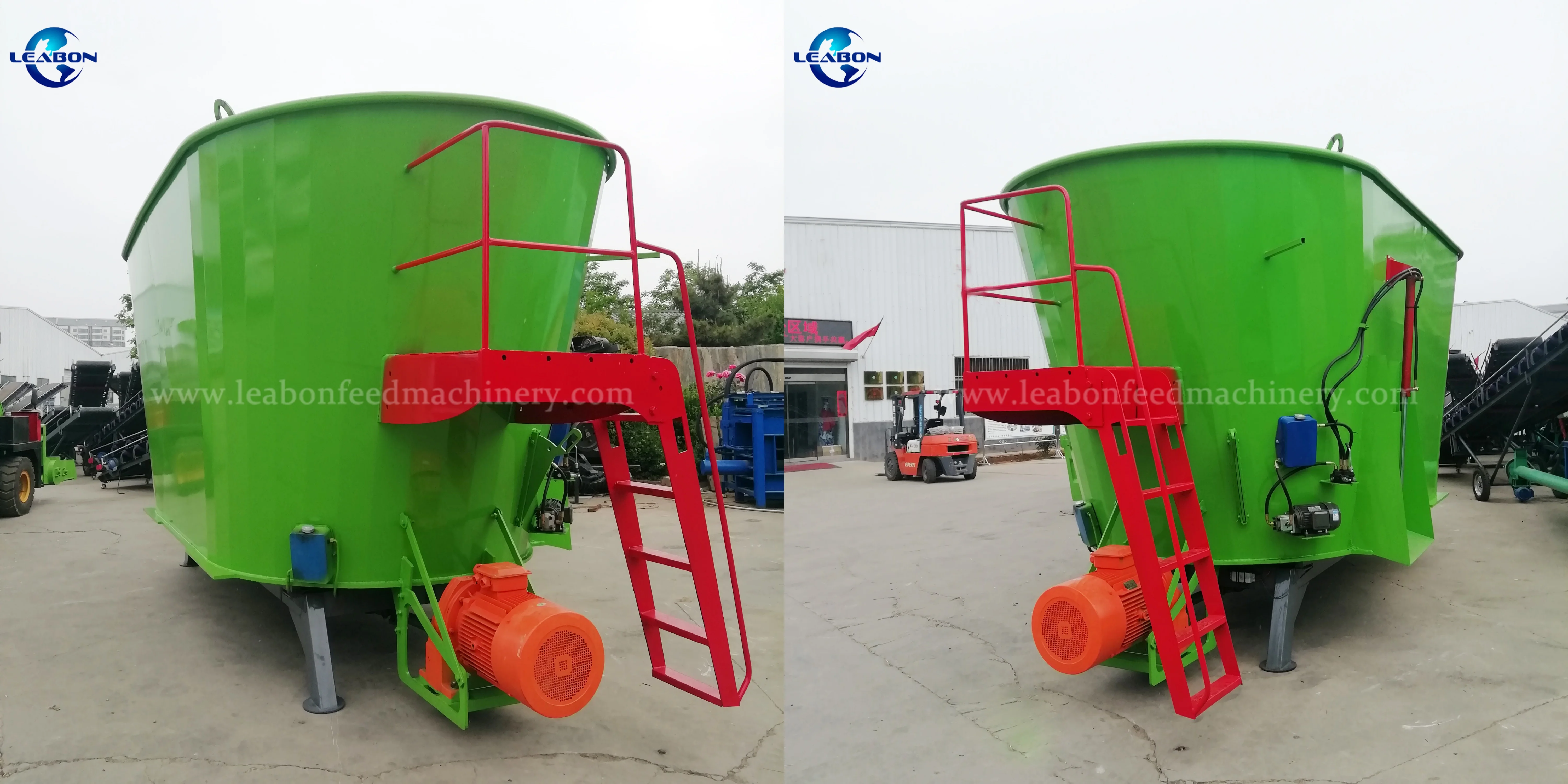 10M3 Vertical Tmr Feed Mixer Special For Cattle And Sheep Feed Mixer In Agricultural Breeding Farm price for sale