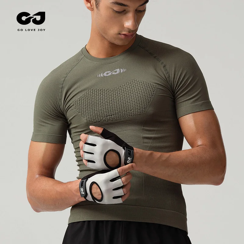 GOLOVEJOY XG86 Sports Anti Slip Breathable Half Finger Short Riding Cycling Gloves For Women Men Sports Gloves