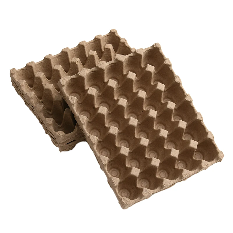 Light Weight Biodegradable Packaging Paper Pulp Chicken Egg Trays