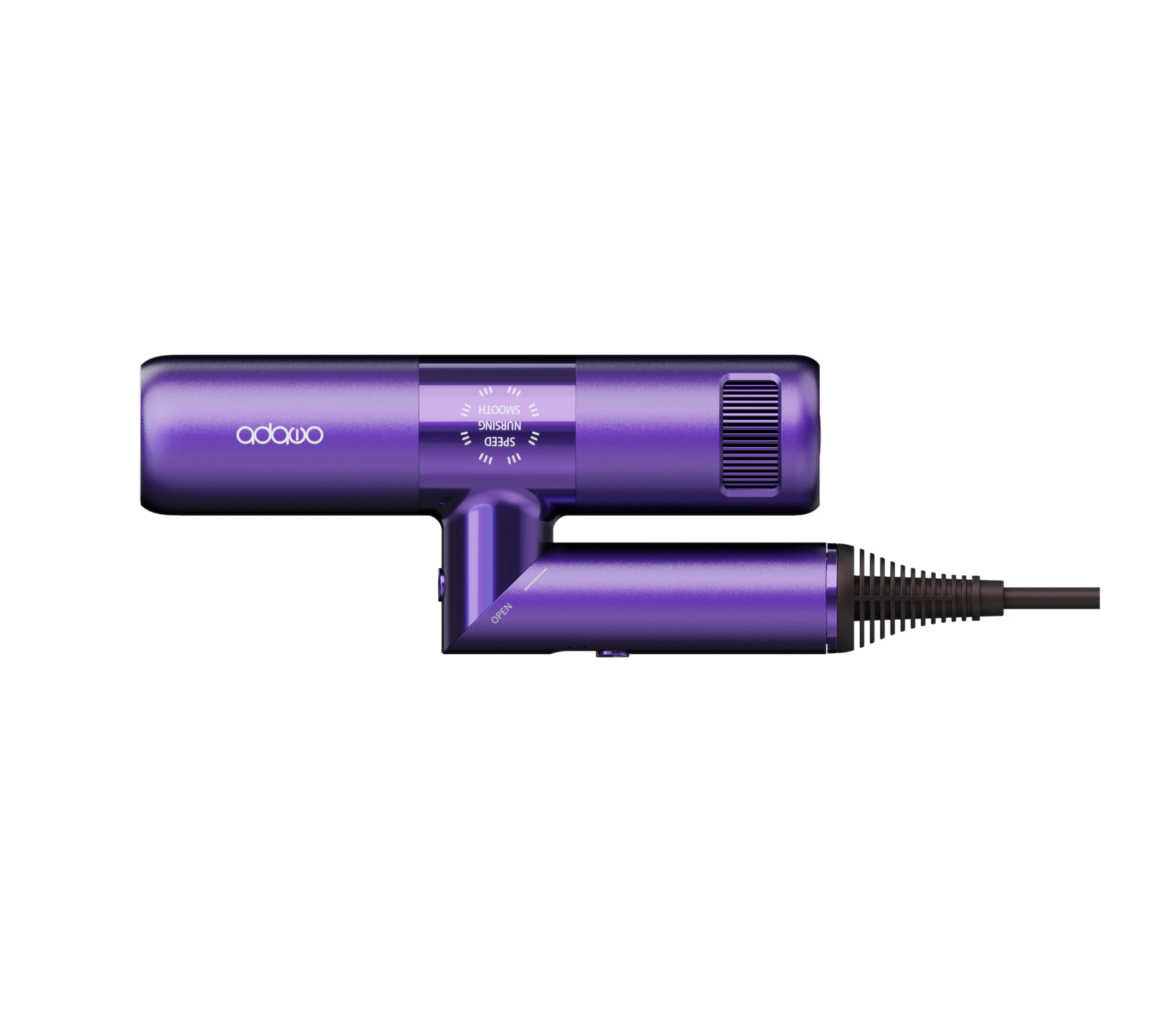 High Speed Foldable Salon One Step Brushless Motor Mini Negative Ion Hair Dryer Professional