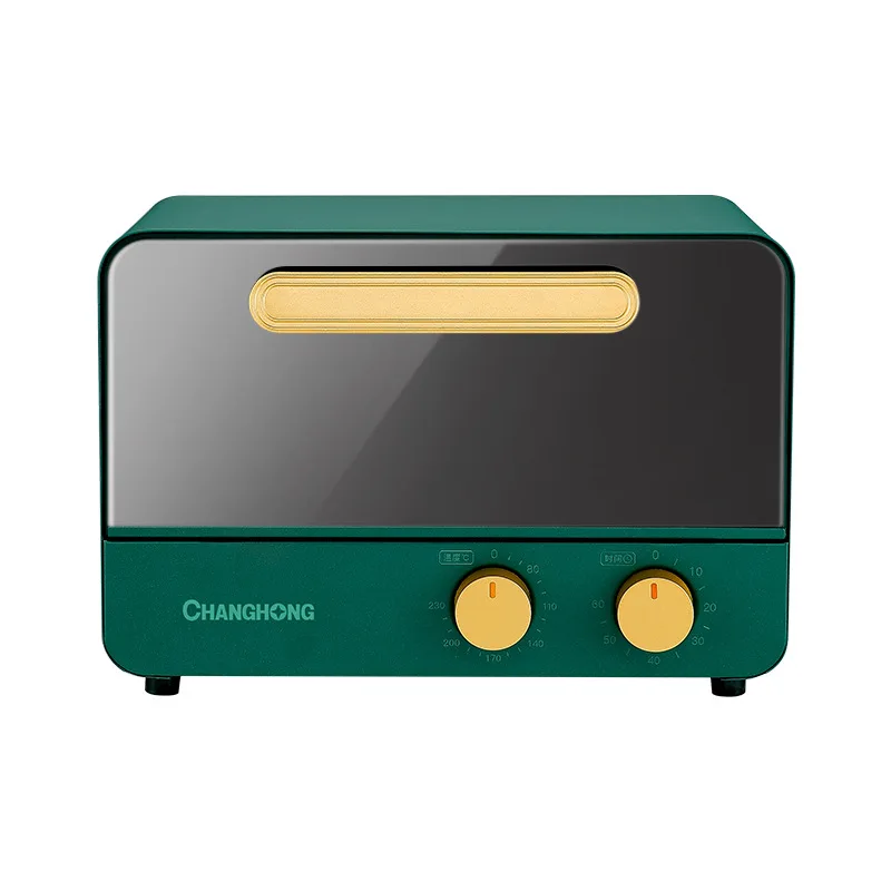 Household mini double-layer intelligent timed multi-purpose 12L electric oven