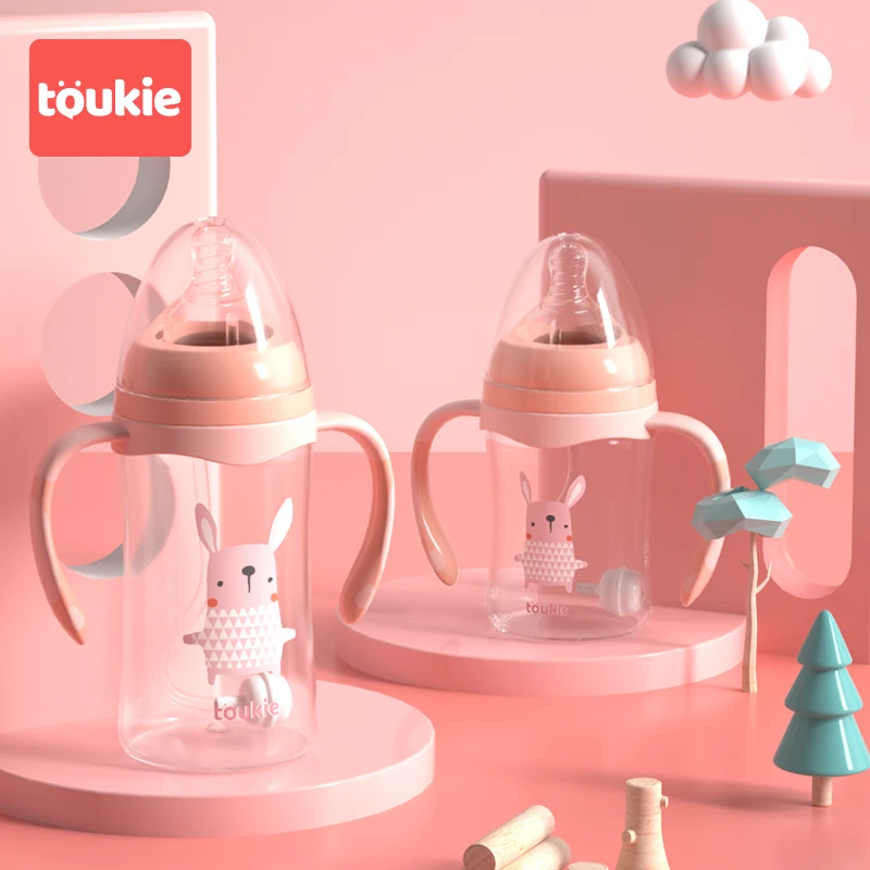 Wholesale Best Eco Friendly Bpa Free newborn plastic Custom Baby Bottle Milk bottle  baby feeding Bottle