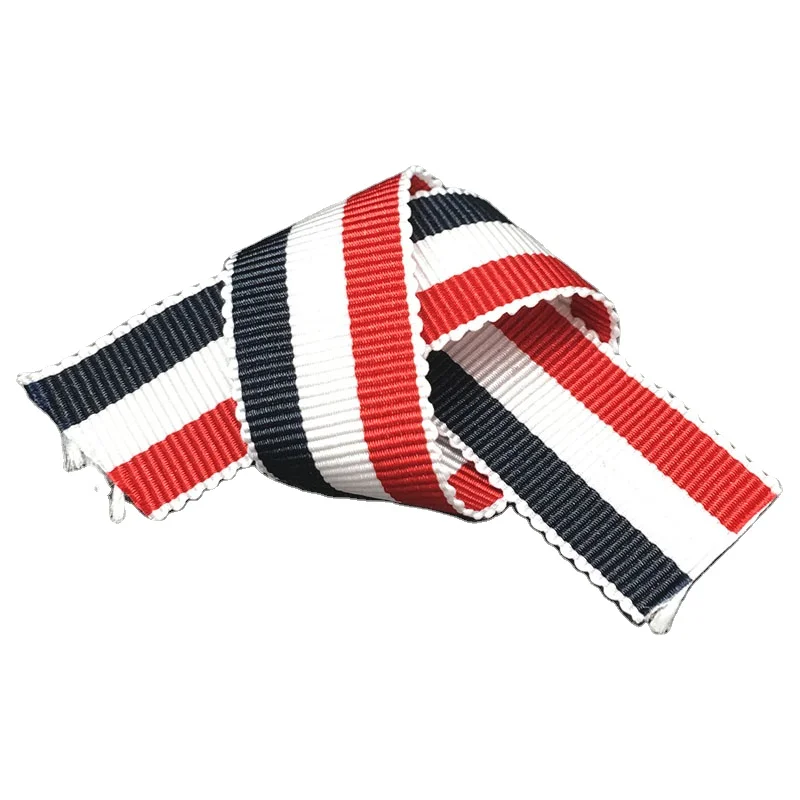 Wholesale Popular Design High Quality Woven Fabric Thick Jacquard Ribbons