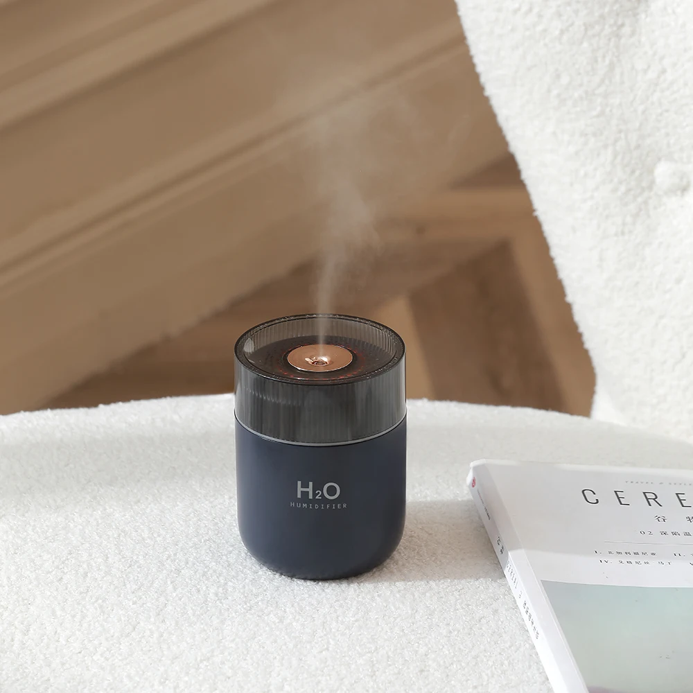 Портативный цветной светодиодный светильник 380 мл H2O USB холодный туман для автомобиля | Аромаувлажнители воздуха для помещений