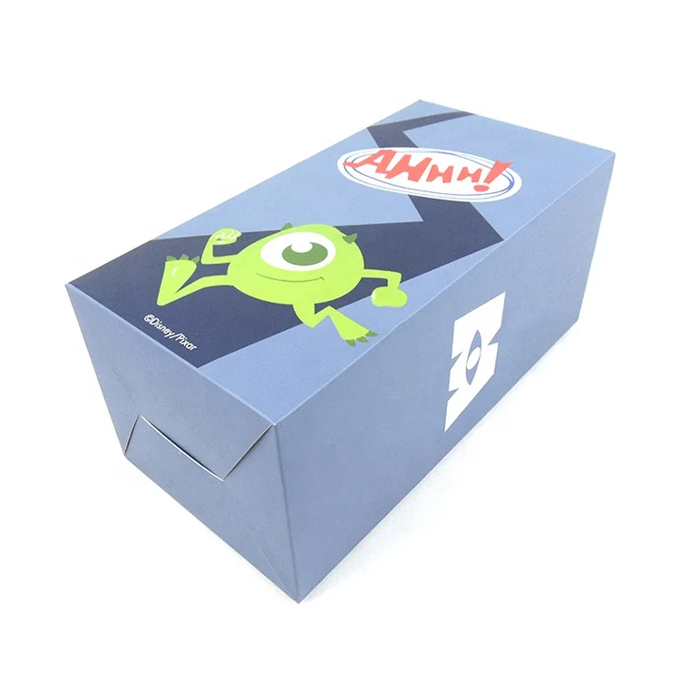 Оптовая продажа бумажная коробка на заказ Подарочная прозрачная складная из ПВХ с окошком для плюшевых игрушек кукол