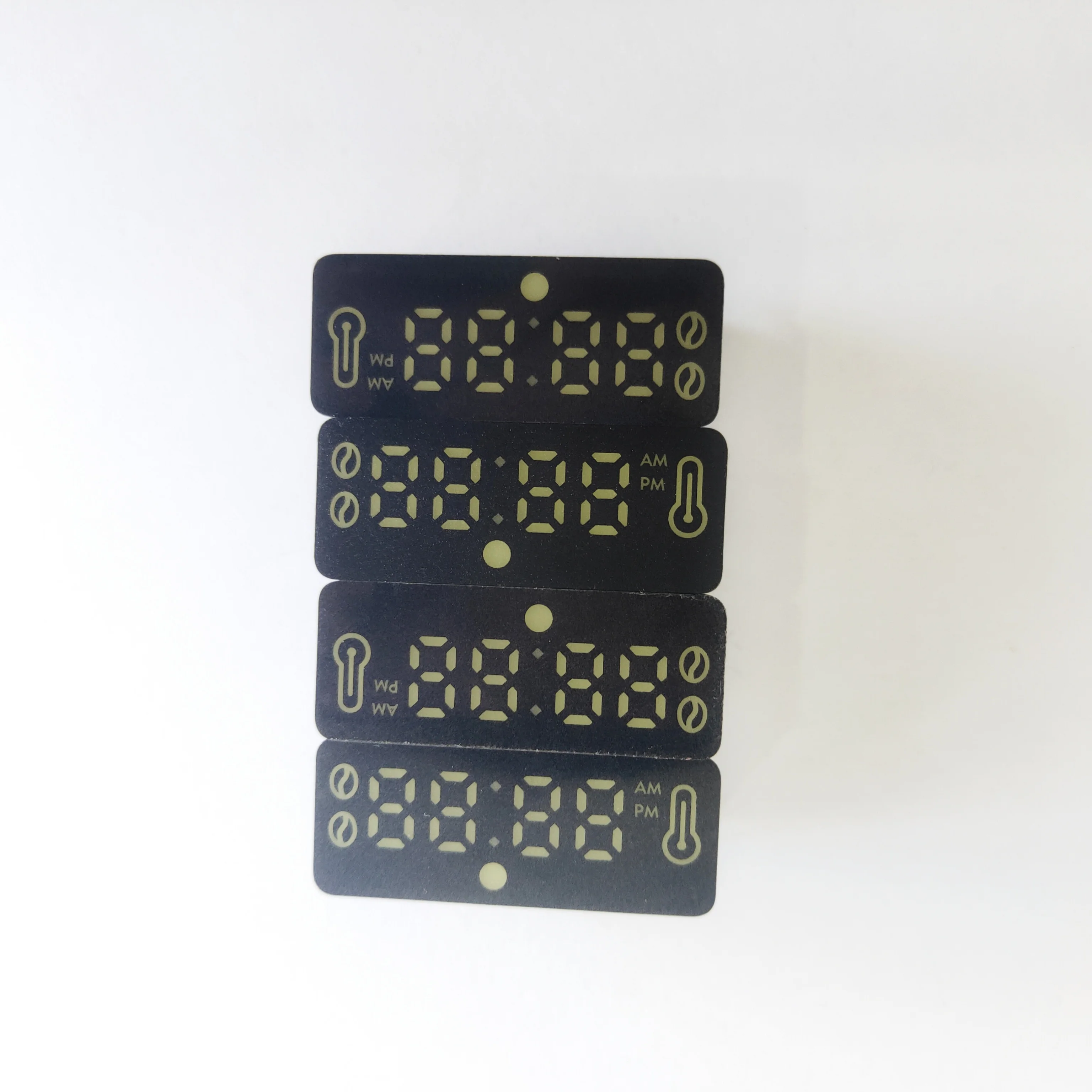 Manufacturer of custom Indoor high power led Digital Tube  7 segment white color nixie tube