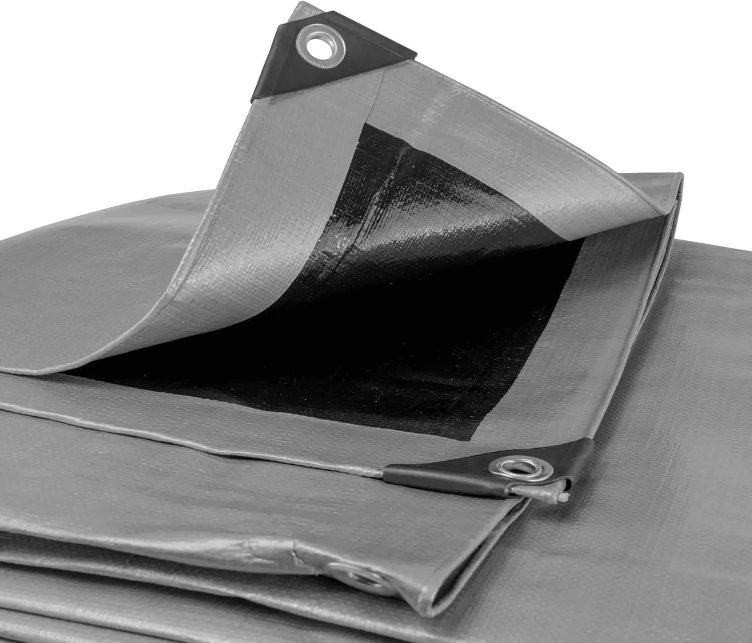 Tarpaulin Heavy Duty Waterproof Tarp Large Ground Camping Sheet with Eyelets for Outdoor Furniture Caravan Car Cover