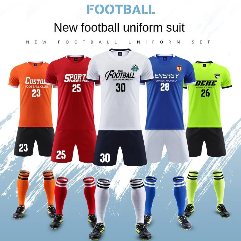 Authentic Palestine and Colombia Soccer Jersey Set Automated Cutting for Football Fans of Club Team