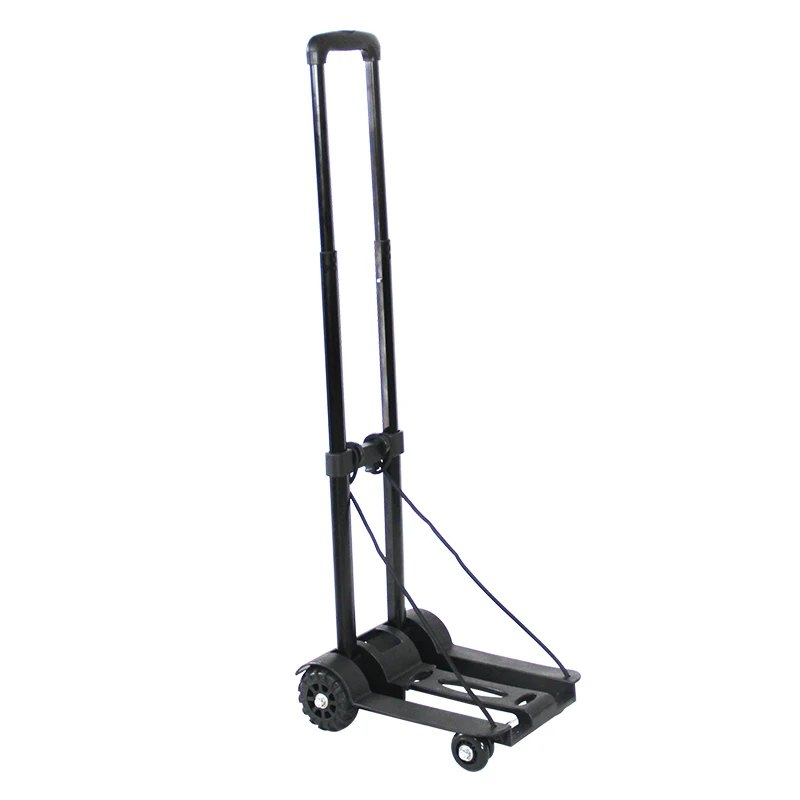 Plastic trolley luggage cart 200LB shopping cart
