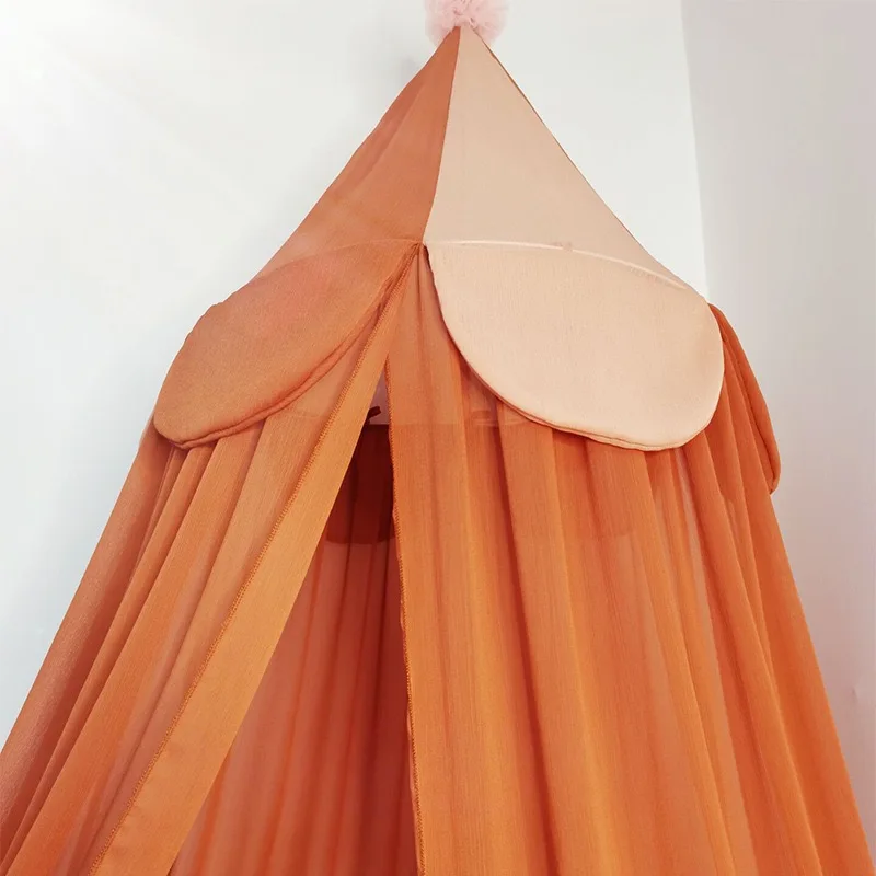 Baby Girl Princess Bed Mosquito Net Canopy For Crib Cot Decoration