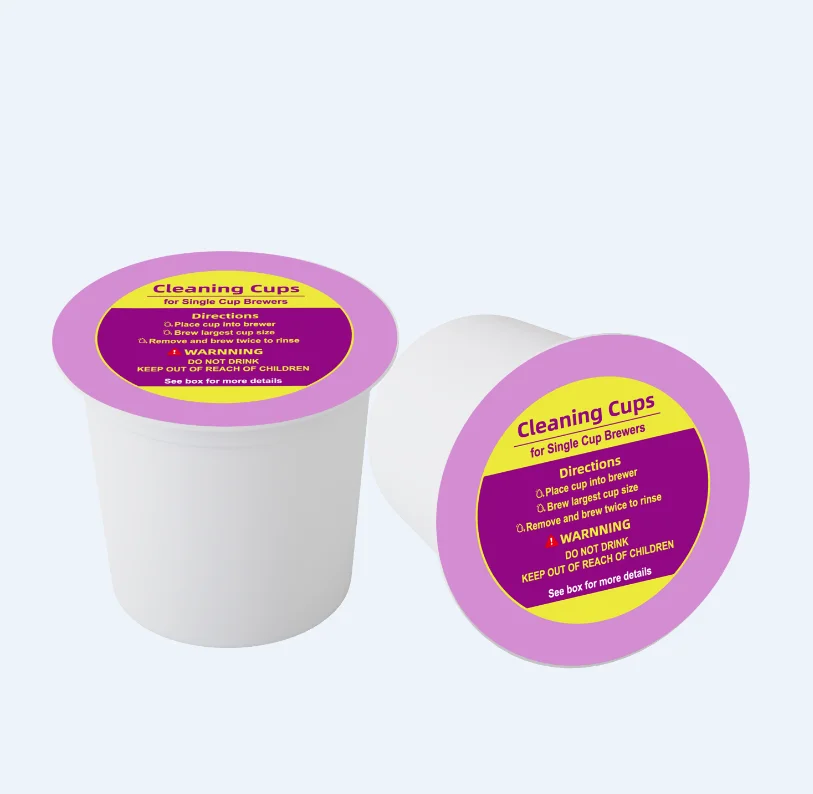 Replacement cleaning cups Compatible with All Keurig K-cup Single Cup Machines