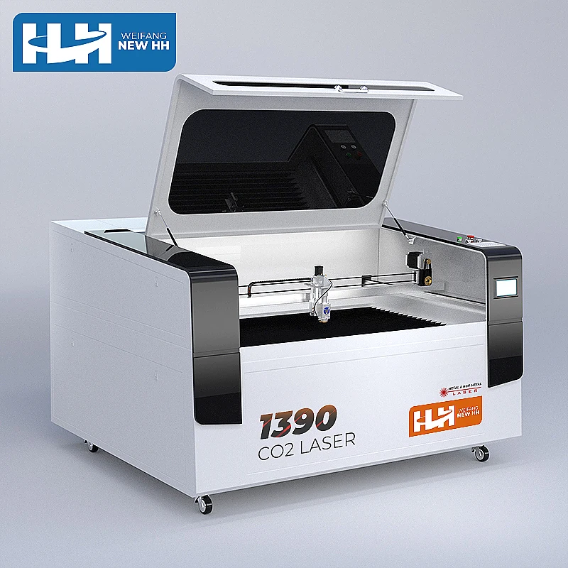1300*900mm metal acrylic stainless steel non-mental laser head 60W - 320W co2 laser cutting engraving machine