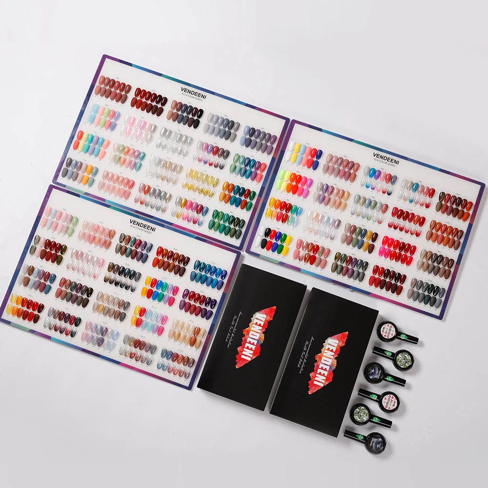 Vendeeni OEM/ODM Wholesale Popular Bright All Season Skin Tone Solid Nail Art Solid Nail Polish Clear Gel Nail Polish