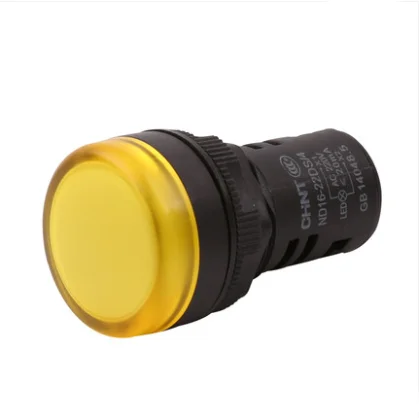  Сигнальная лампа индикатора ND16-22DS/4 ND16-22ds /2 12V 24V 220V 380V светодиодная
