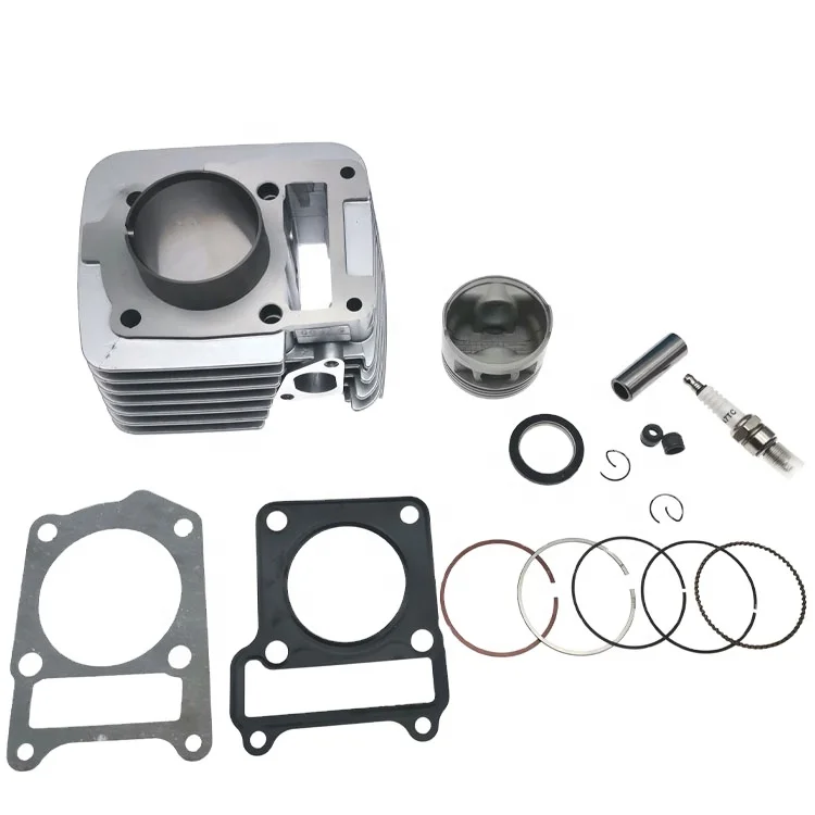 Motorcycle Engine Parts  Cylinder Kit Piston Gasket 54mm Bore for Yamaha YBR125