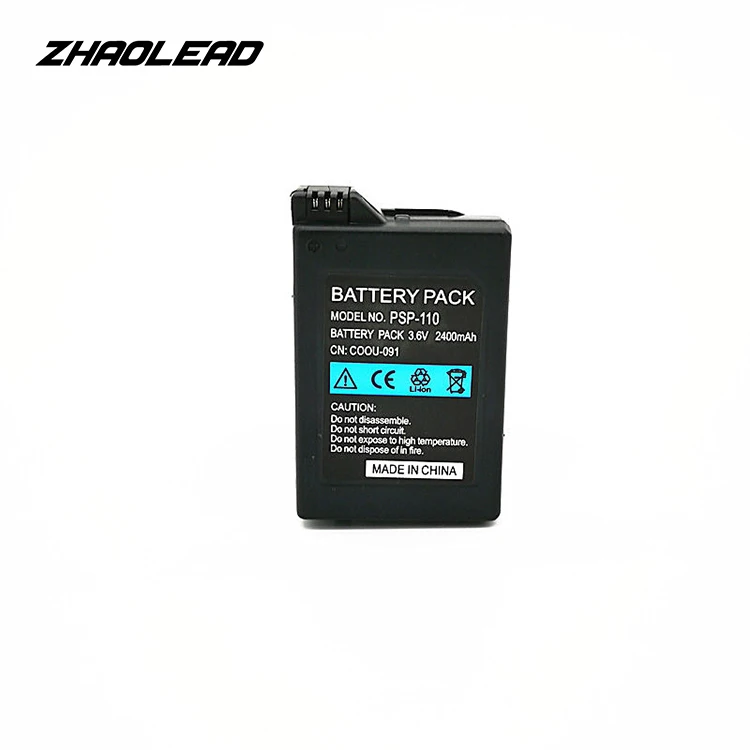 ZHAOLEAD PSP-110 High-quality Large Capacity 2400mah Lithium Ion Rechargeable Battery For Sony Psp 1000