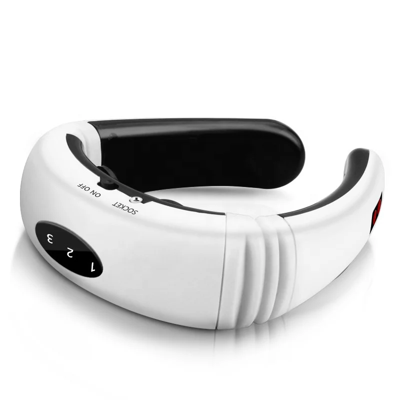 Pulse Back 6 Modes Power Control Far Infrared Heating Pain Relief Tool Health Care Relaxation Machine Electric Neck Massager