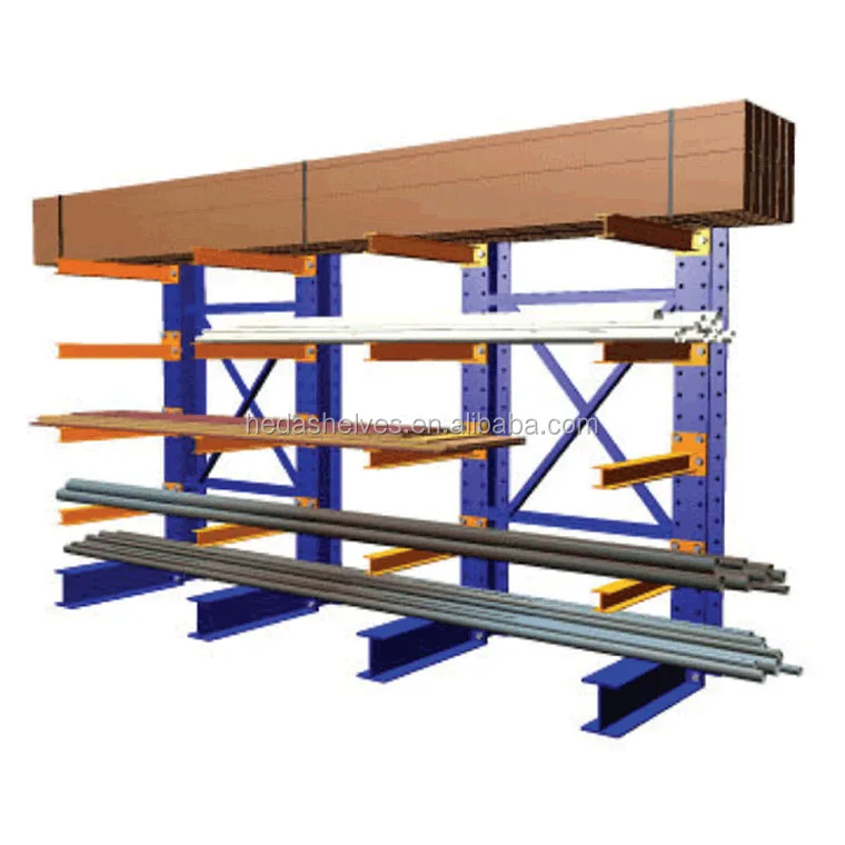 Foshan Manufacturer Durable Cantilever Racking System for Storaging Pipes