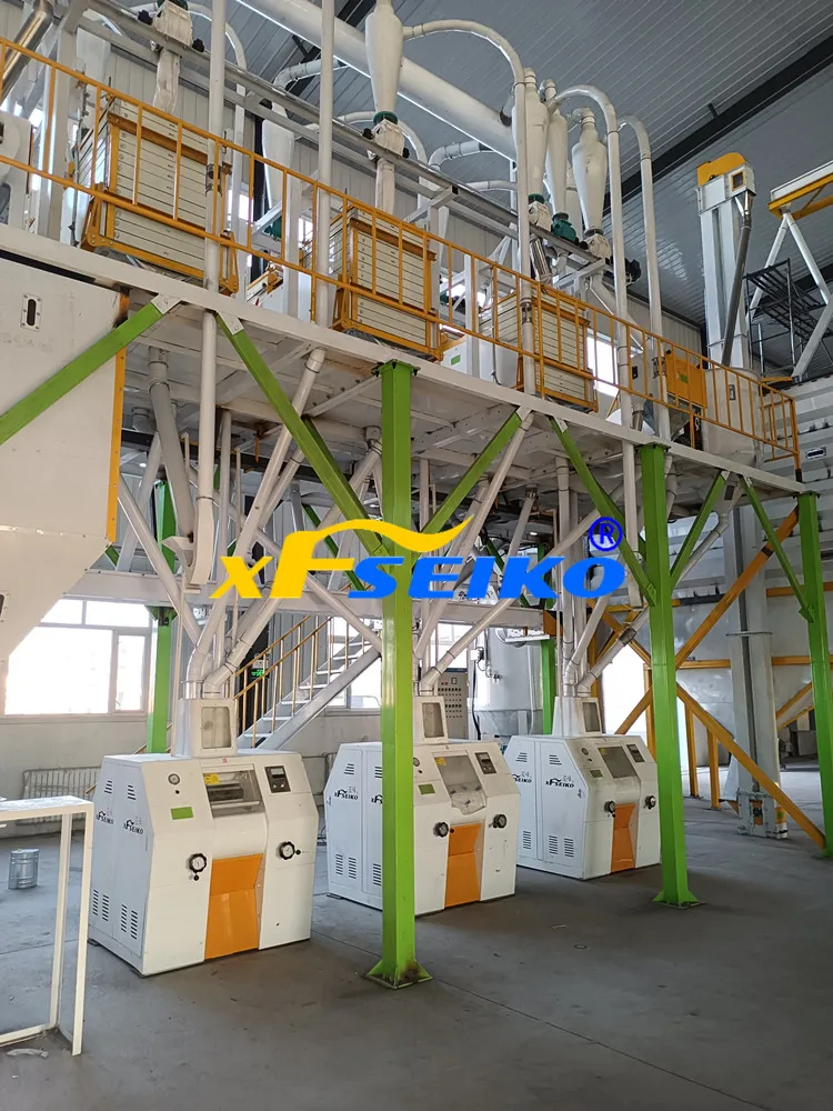 30ton 50ton 100ton Per Day Africa maize flour mill Posho mill maize milling machine