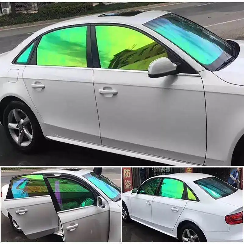 Chameleon photochromic car window tint film with reflection function 99% UV window film
